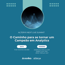 Alteryx Next Live Summit Analytics
