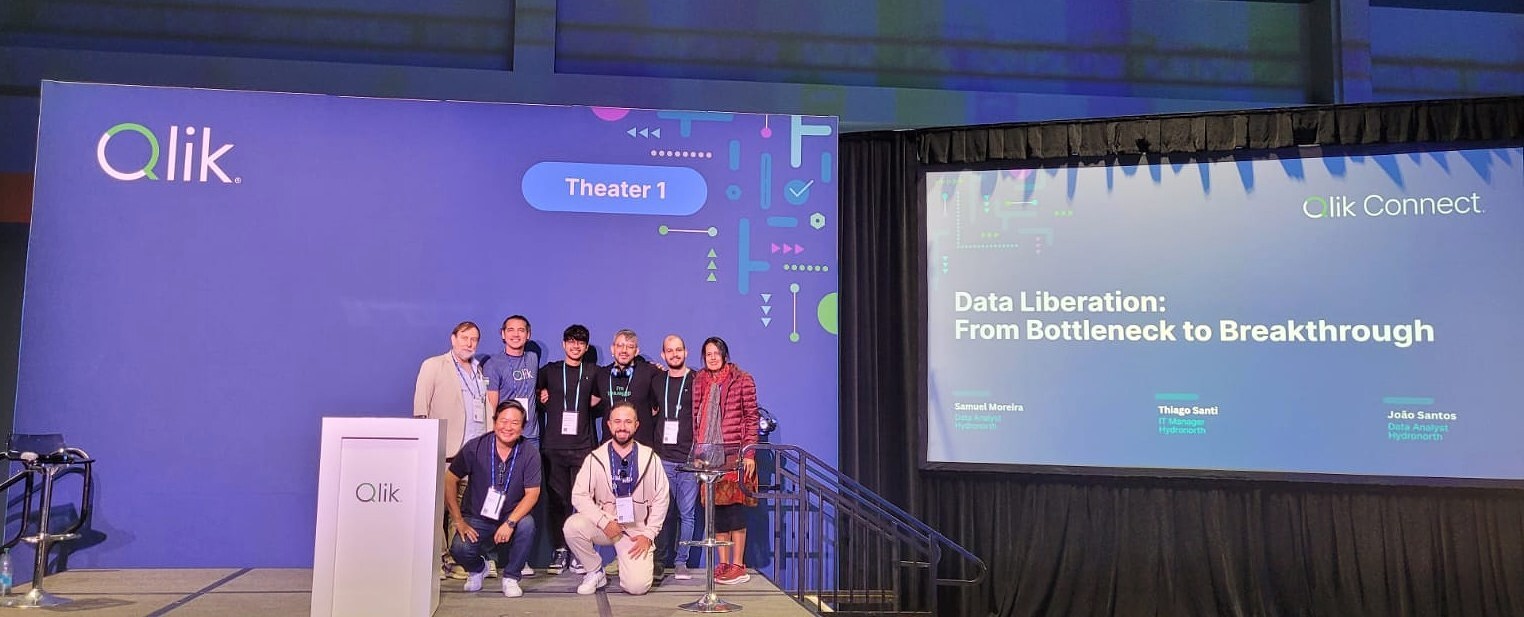 Hydronorth apresenta case no Qlik Connect