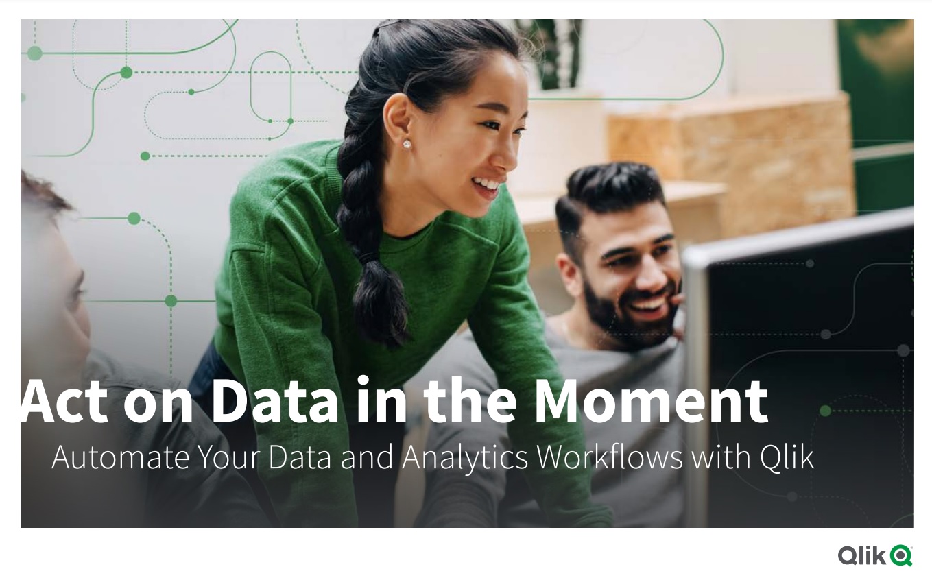 ebook act on data in the moment qlik